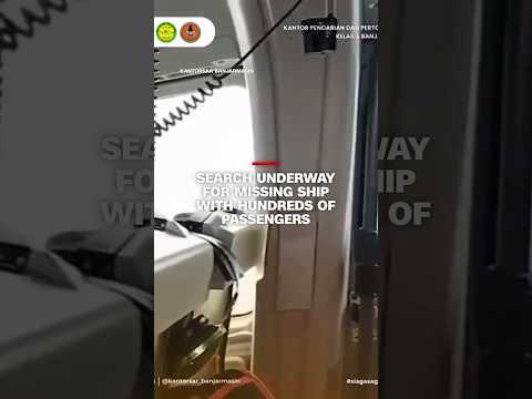 Search underway for missing ship with hundreds of passengers