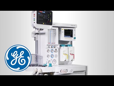 Pvc ge healthcare 9100c nxt anaesthesia workstation, for icu...