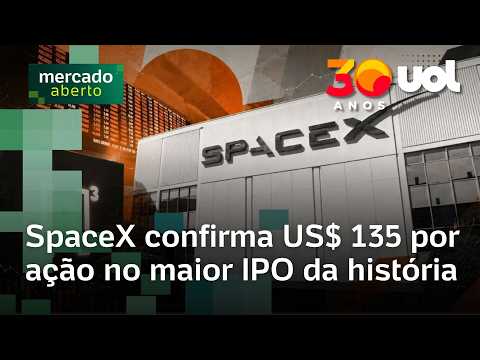 SpaceX, de Elon Musk, capta US$ 75 bi na maior abertura de capital da história