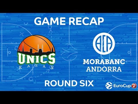 Highlights: Unics Kazan - MoraBanc Andorra
