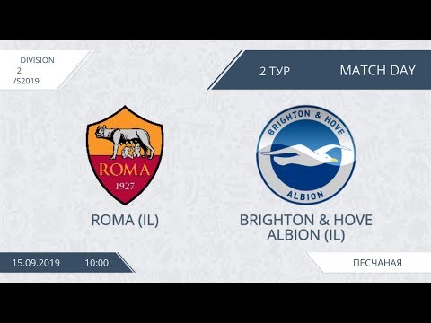 AFL19. Division 2. Day 2. Roma - Brighton & Hove Albion.