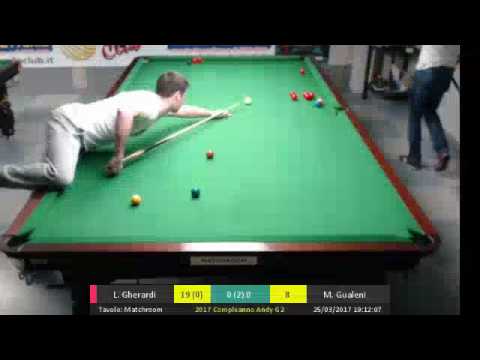 Torneo Compleanno Andy G2 - Gualeni vs Gherardi - 2017/03
