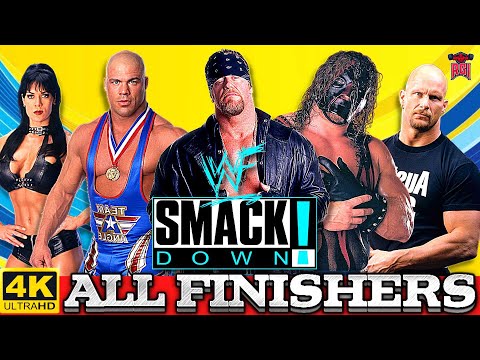 WWF SmackDown! (PS1) ALL FINISHERS in 2160p (4K) / 60fps # RETRO GAMING INDIAN