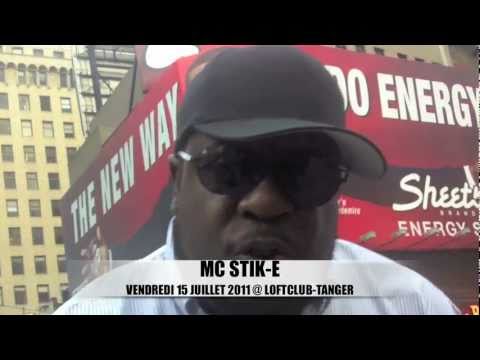 DROP MC STIK-E @ VENDREDI 15 JUILLET 2011 /// LOFTCLUB-TANGER