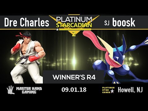 Platinum Starcadian 2 - Dre Charles (Ryu) vs SJ | boosk (Greninja) - Winner's R4