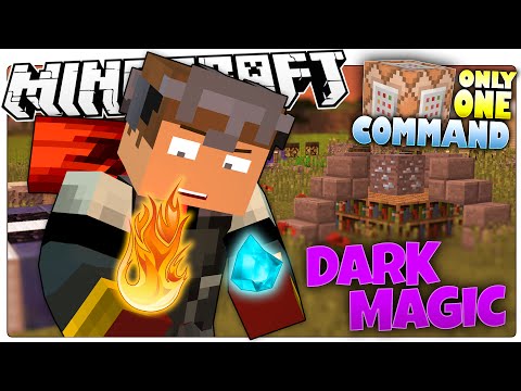 Minecraft | BE AN EVIL WIZARD! | Dark Magic Custom Command