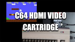 ISEVIC C64 HDMI via Cartridge Port