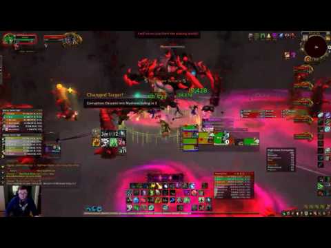 Emerald Nightmare Heroic Xavius Kill (Resto Druid)