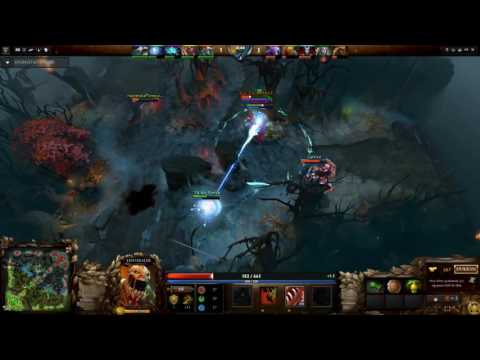 Dota 2 - IO ultra kill at minute 4