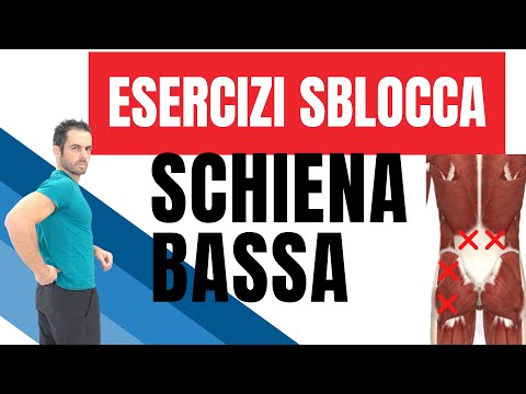 Dolore SCHIENA BASSA: sblocco immediato con questi 2 esercizi!