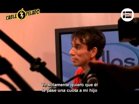 Cámara oculta de Cable Pelado a Pipino Cuevas - Canal 13