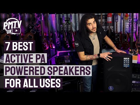 7 Best Active PA Speakers - The Best Powered Speakers For All Uses