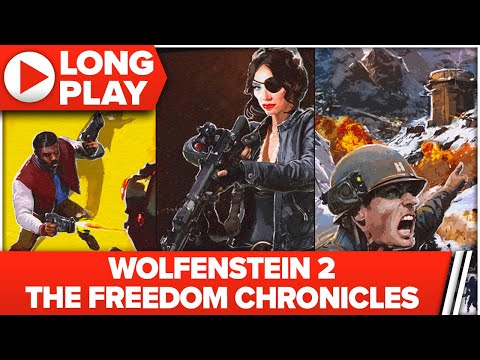 Wolfenstein 2: The Freedom Chronicles │ 100% Cinematic Longplay │ Death Incarnate │ No Commentary