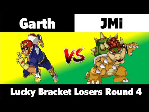 Lucky Bracket: Garth (Captain Falcon) vs JMi (Bowser) - Losers Round 4
