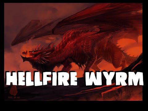 Dungeons and Dragons Lore: Hellfire Wyrm