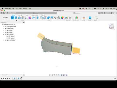 Modeling an ax - Fusion 360 tutorials