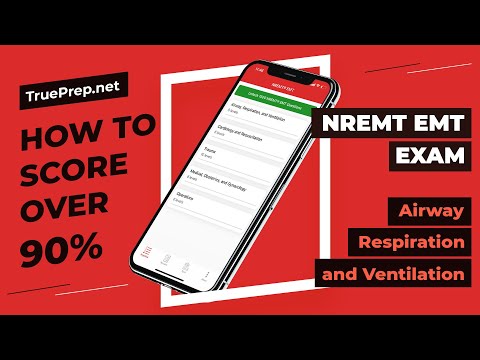 HOW TO SCORE OVER 90 ON THE NREMT EMT EXAM Airway Respiration and Ventilation TruePrep net