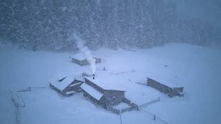 Surviving 2 Days in a Frozen Hell | Heavy Blizzard Cabin Survival (ASMR)