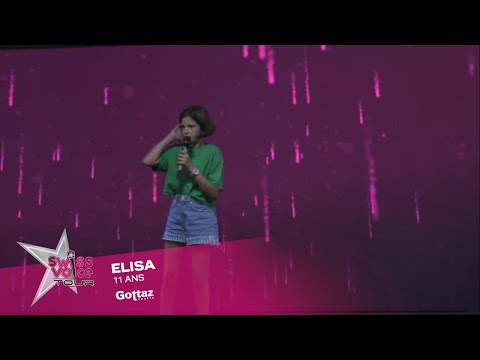 Elisa 11 ans - Swiss Voice Tour 2022, Gottaz Centre