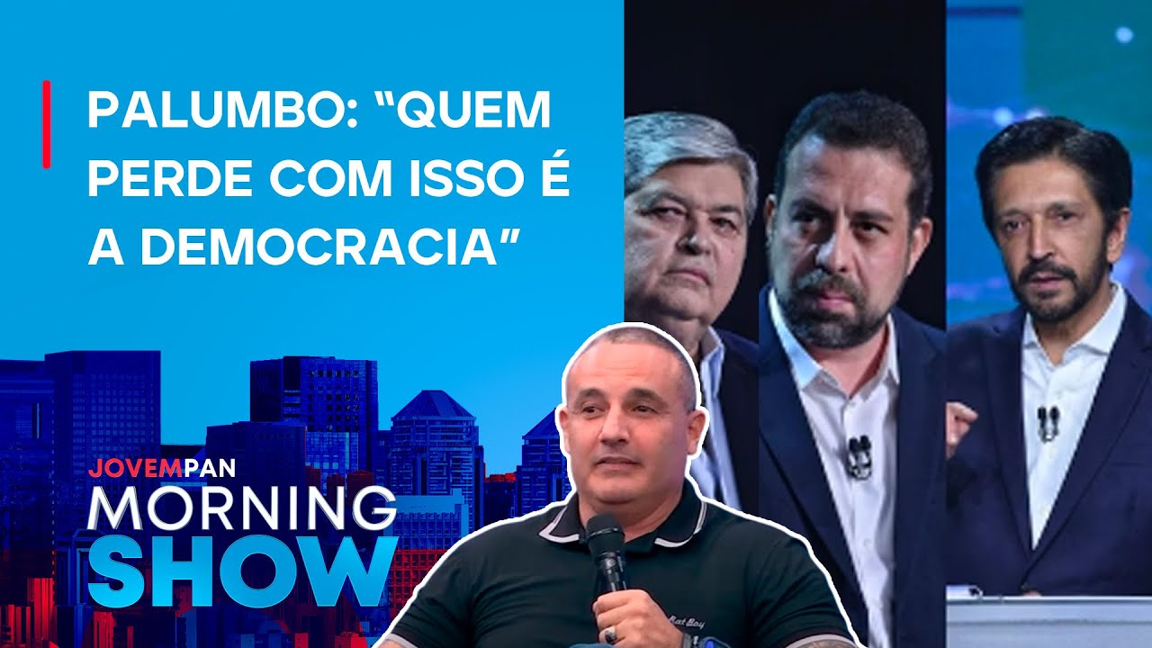 Três candidatos à Prefeitura de SP não PARTICIPAM de DEBATE; delegado Palumbo MANDA A REAL