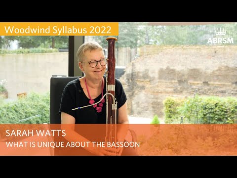 What is unique about your instrument? | Woodwind 2022 | Sarah Watts