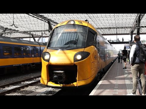 Train Ride Rotterdam CS - Schiphol Airport With the new NS ICNG 3222