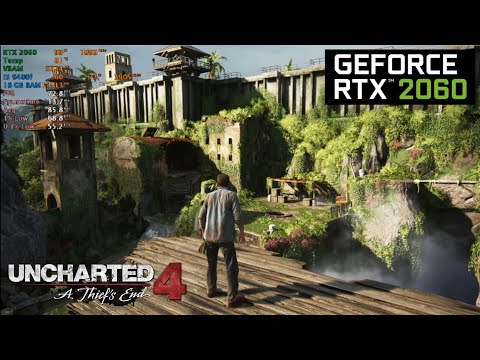 Uncharted 4 | RTX 2060 6gb | 1080p Ultra Settings | DLSS Quality 🌄🤯