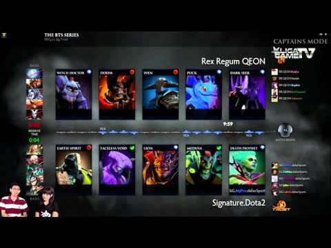 Analisa Strategi DOTA2 RRQ vs Signature Trust @BTS Series SEA game #1