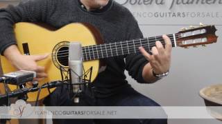Video thumbnail for VIDEO TEST: Felipe Conde FC28 2013 flamenco guitar for sale by flamencoguitarsforsale