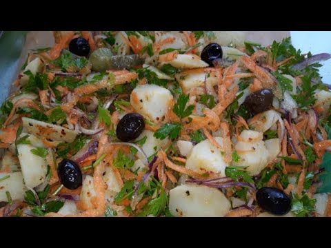 🥗 Potato salad recipe | Happy Turkish Kitchen