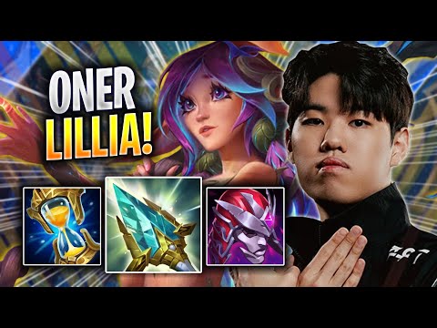 ONER IS A BEAST WITH LILLIA! - T1 Oner Plays Lillia JUNGLE vs Elise! | Season 2023
