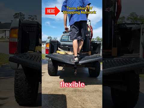 FLEXIBLE ToYoTa TAILGATE!! #funny #toyota #truck #offroad #tacoma #4x4 #work #cheap #florida #fyp