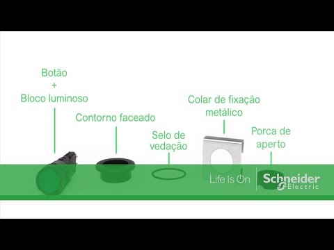 Imagem de Como montar os botões faceados Harmony XB6 ø 16