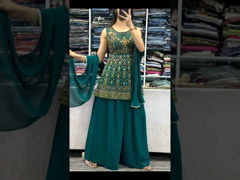 Trending sharara suit design #new #collection #fashion #drees #haryanvisong #shorts #viralvideo