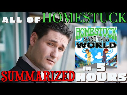 DISTRESSING: Fully Grown Man Recaps Entirety of Homestuck (Plus Epilogues) for 5 Hours