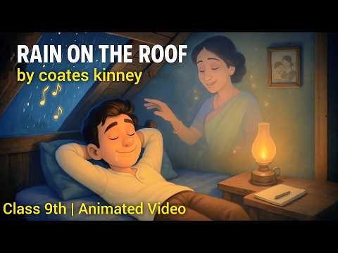 rain on the roof class 9 in hindi / rain on the roof class 9th explanation in hindi