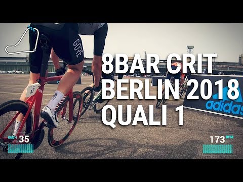 8bar Crit Berlin 2018 – Qualification Run 1 – My first Fixed Gear Race