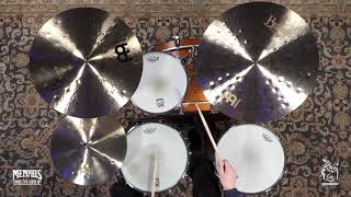 Video thumbnail for Meinl 22" Byzance Jazz Medium Thin Ride Cymbal 2433g (B22JMTR-1041121N) by Memphis Drum Shop