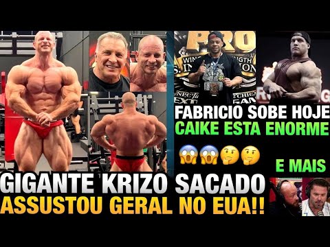 CAIKE CADA VEZ MAIOR - KRIZO SACOU O SHAPE E ASSUSTOU GERAL NO EUA - FABRICIO SOBE HOJE E MAIS