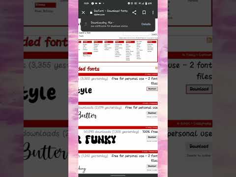 ꒰ ʚ : [How to instal fonts on Android by dafont || #lyratech ] ˎ ˊ˗