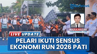 Ratusan Pelari Meriahkan Sensus Ekonomi Run 2026 di Pati, Bupati Sudewo: Perkuat Data Pembangunan