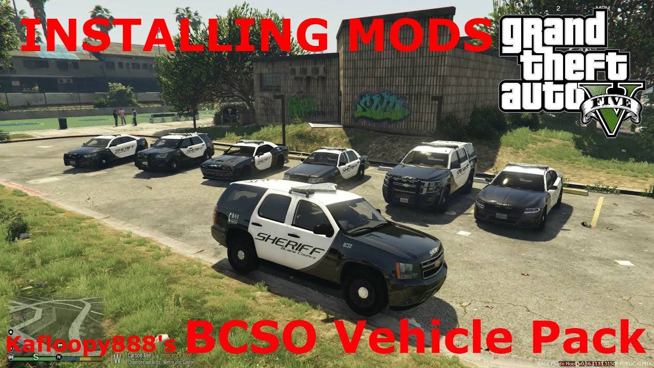 How To Install Kafloopy888's BCSO Vehicle Pack (GTAV LSPDFR)