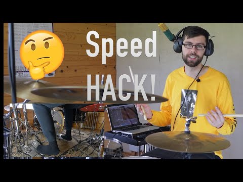My Hack for Fast Double Bass Drumming