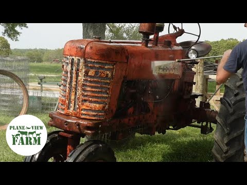 1955 Farmall 300: Washing And Degreasing
