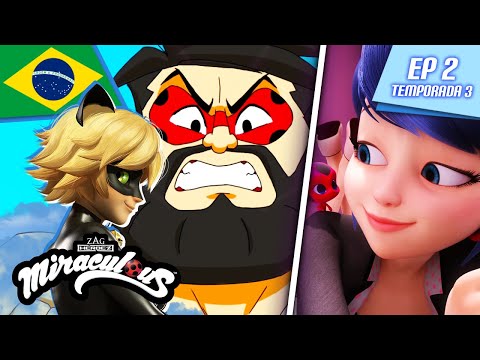 Capa de MIRACULOUS |  ANIMESTRE  | Episódio completo  Temporada 3 Ep 2 | Português BRASIL