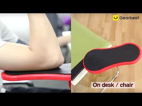 Comfortable Arm Support Computer Hand Pallet Mouse Pads Black