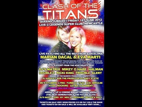 Dj Static & Assault Mc Ace B2B Turbo D @ Clash Of The Titans Queens Jubilee 01.06.2012