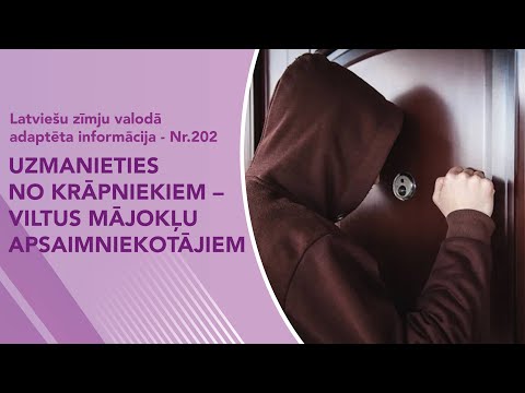 Video ziņas Nr. 202 “Uzmanieties no krāpniekiem – viltus mājokļu apsaimniekotājiem”