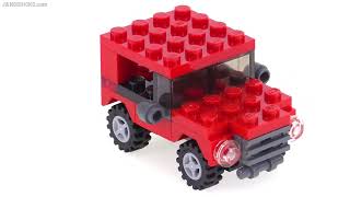 🔄 LEGO Creator Jeep polybag from 2009 review! set 7803 re upload 20151211