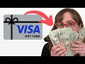 Convert A Visa Gift Card Into Cash INSTANTLY